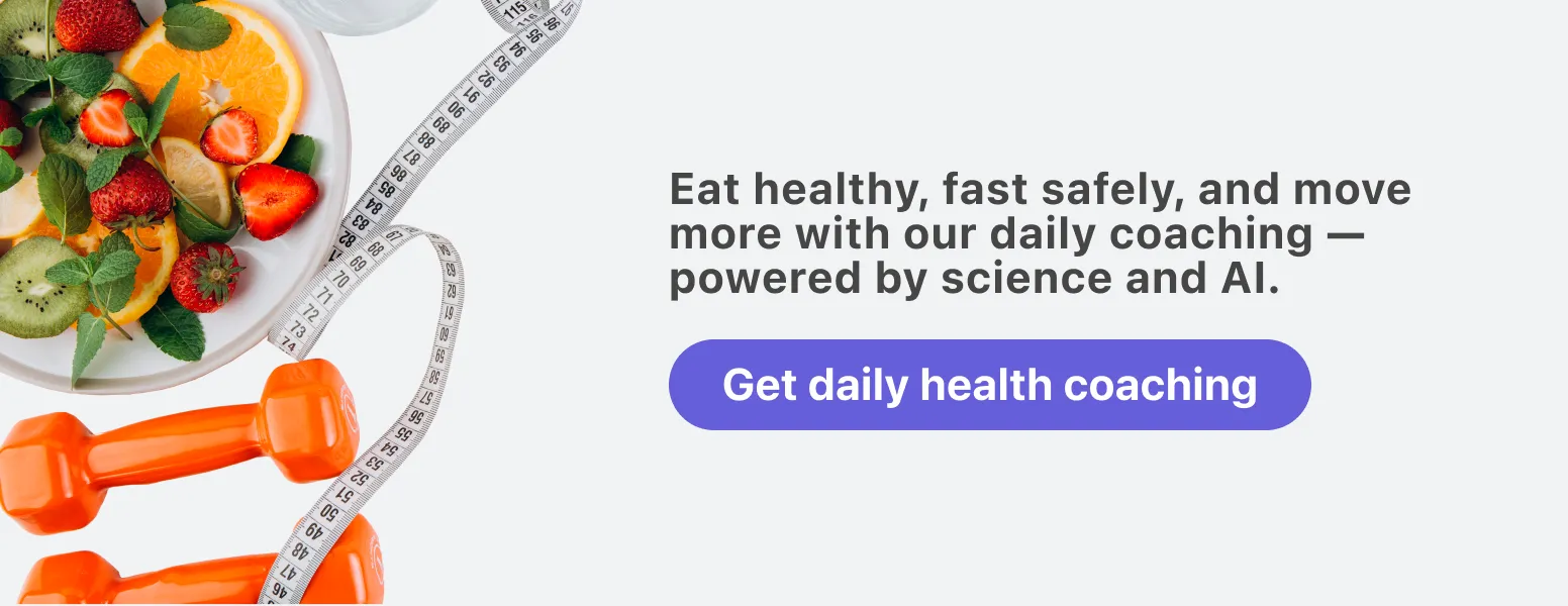 Get personalized BMI guidance and health coaching with Simple
app