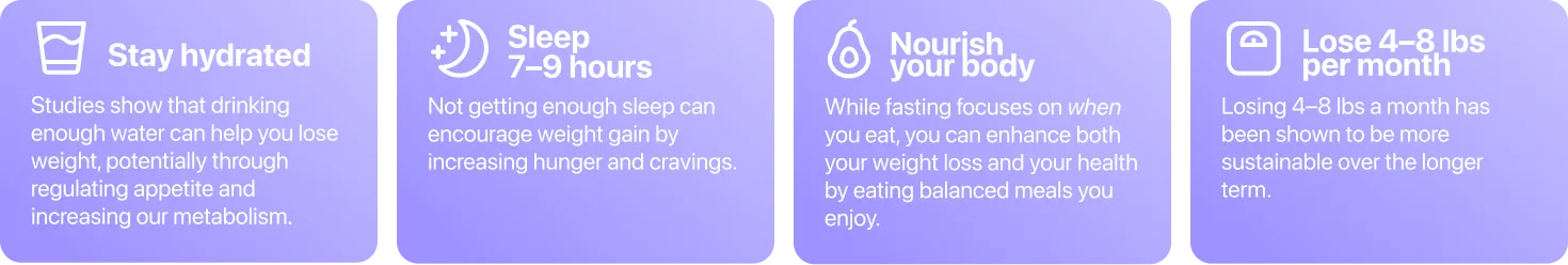 Stay motivated with intermittent fasting schedule guide for sustainable weight loss