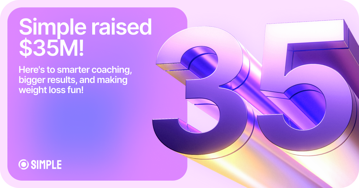 We raised $35M to help you crush your weight loss goals—and have fun doing it